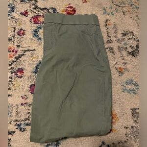 Sage green pants